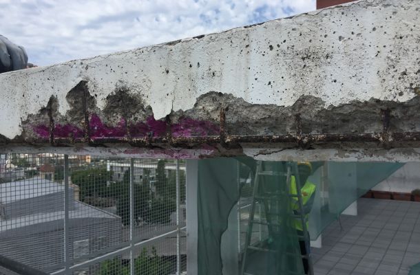 REPARACIÓN ALEROS, CORNISAS Y VOLADIZOS HORMIGÓN