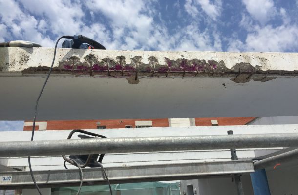 REPARACIÓN ALEROS, CORNISAS Y VOLADIZOS HORMIGÓN